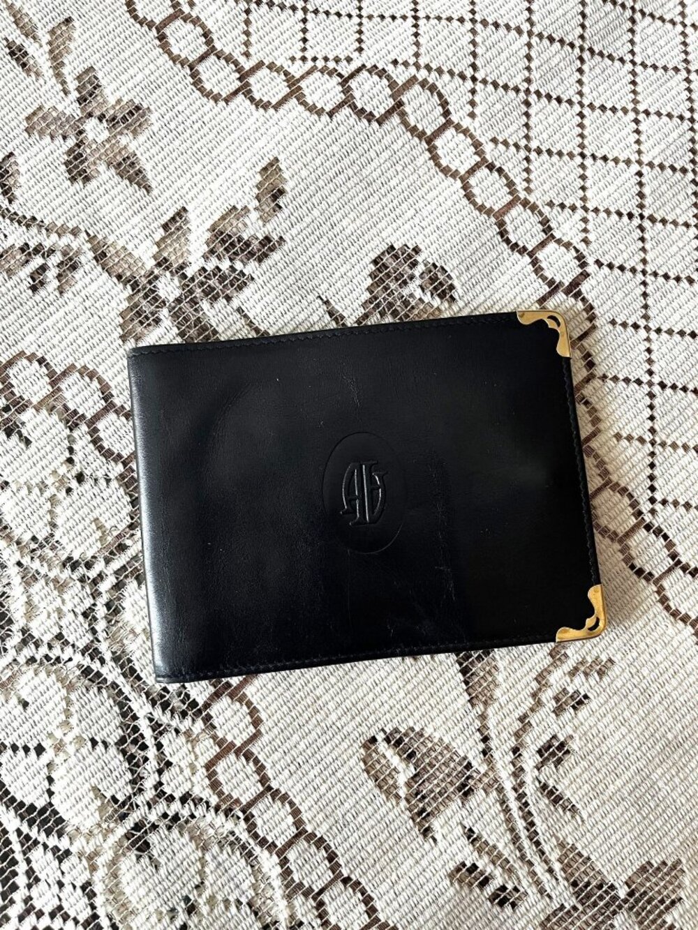 Vintage Italian Adue Genuine Leather Wallet